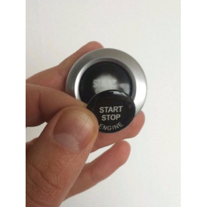 Накладка кнопки  "START STOP" черная