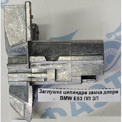 Заглушка цилиндра замка двери BMW E53 ПП ЗП
