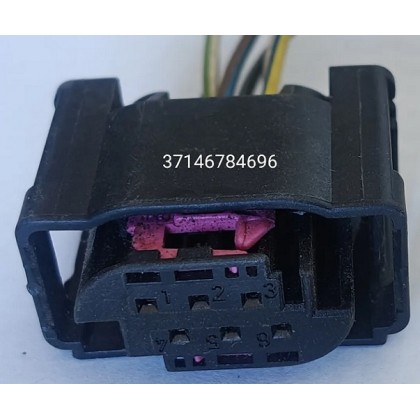 Разъем BMW 6-пиновый датчика дорожного просвета BMW E39 E46 E53 E60 E65 E83 E90 -05.09  б/у