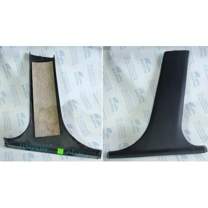 Обшивка стойки BMW E46 ЦП нижняя черная б/у