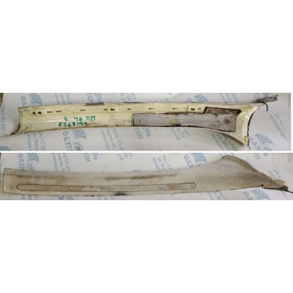 Обшивка стойки BMW E46 ПП бежевая б/у