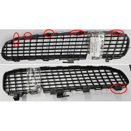 Решетка капота BMW E53 10.03- Л внутренняя часть /дефект/ б/у