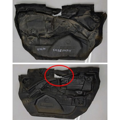 Шумоизоляция двери BMW E46 ПП б/у Шумоизоляция двери BMW E46 ПП б/у