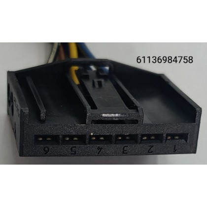 Разъем BMW 6-пиновый фонаря заднего б/у