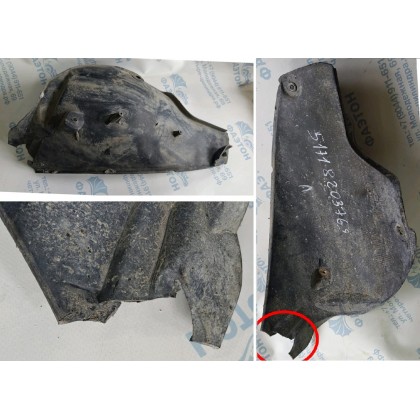 Крышка подкрылка BMW E46 ЗЛ /дефект/ б/у