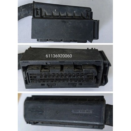 Разъем BMW 38-пиновый блок ABS E60 E63 -09.05 с активным рулем б/у