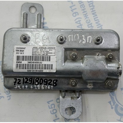 Подушка безопасности BMW E65 двери ПП б/у