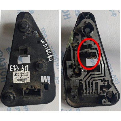 Плата фонаря BMW E83 ЗП б/у