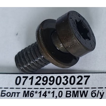 Болт М6*14*1,0 BMW б/у