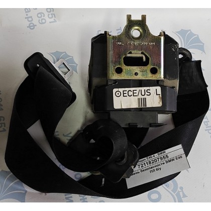 Ремень безопасности BMW E46 ПЛ б/у