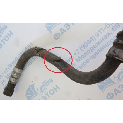 Шланг ГУРа BMW E60 E63 N52 N53 /D-Steering/ рейка-радиатор /дефект/ б/у