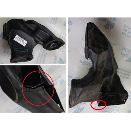 Воздуховод отопителя BMW E46 в пространстве для ног П /дефект/ б/у