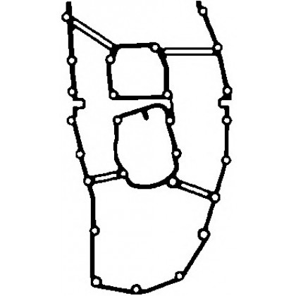 Прокладка передней крышки BMW M43 Прокладка передней крышки BMW M43